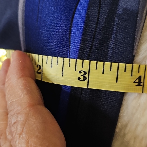 J. Garcia Blue and Black Artistic Tie. By J. GARCIA 100% SILK. COLLECTION 32 - Picture 2 of 6